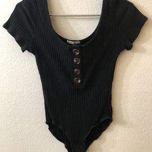 Cute black body suit